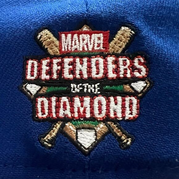 Iowa Cubs x Marvel Defenders of the Diamond New Era 39THIRTY Cap - Small/Medium - Picture 2 of 8